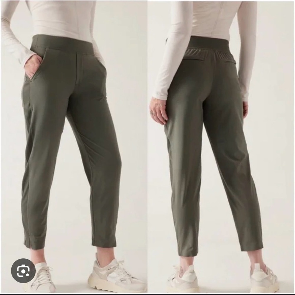 Athleta Sage Green Ankle Pants